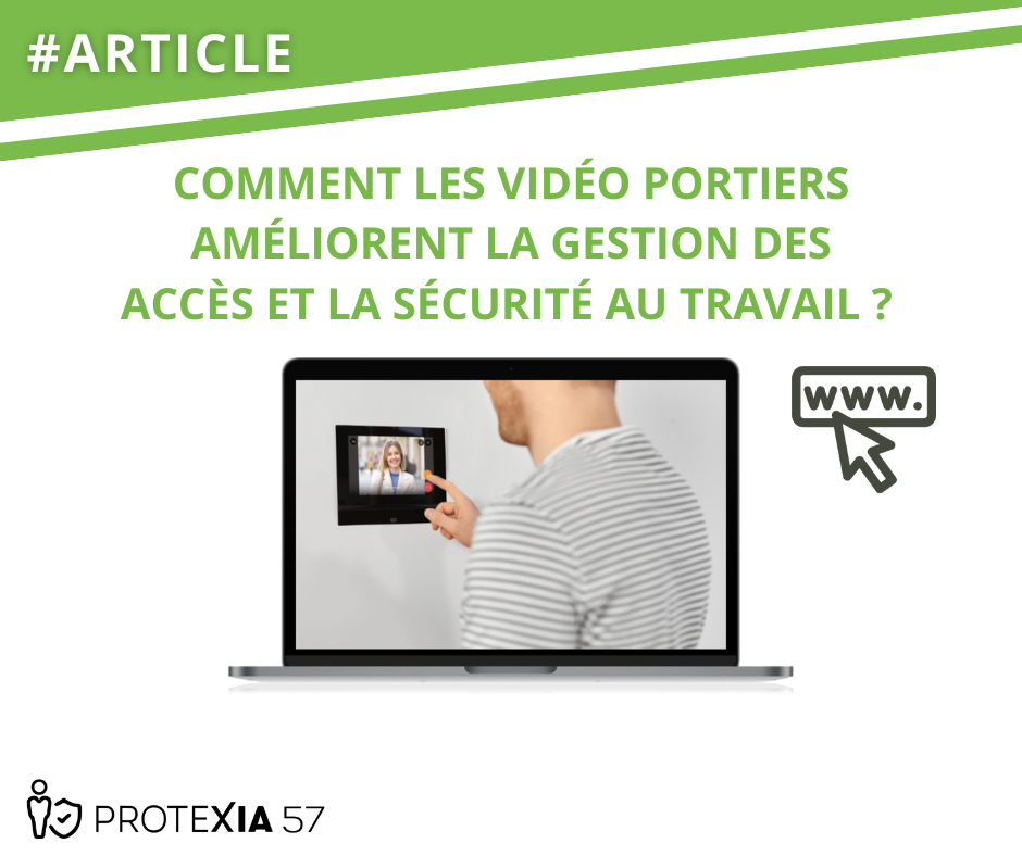 Image de l'article : comment les vidéo portiers améliorent la gestion des accès et la sécurité au travail ?